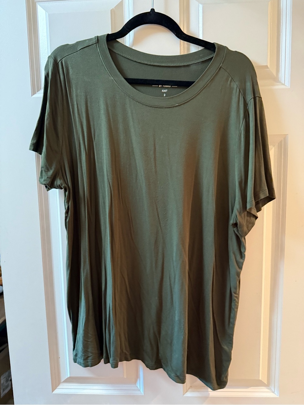 torrid Olive Green Crewneck Tee